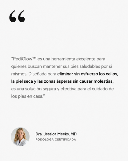 PediGlow™ - Eliminador Eléctrico de Durezas