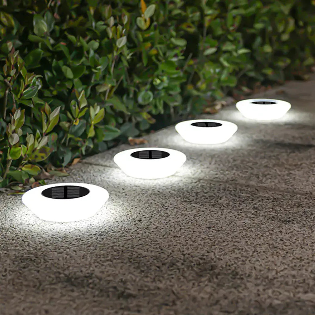 Pack de Luces Solares de Suelo Inoxidables
